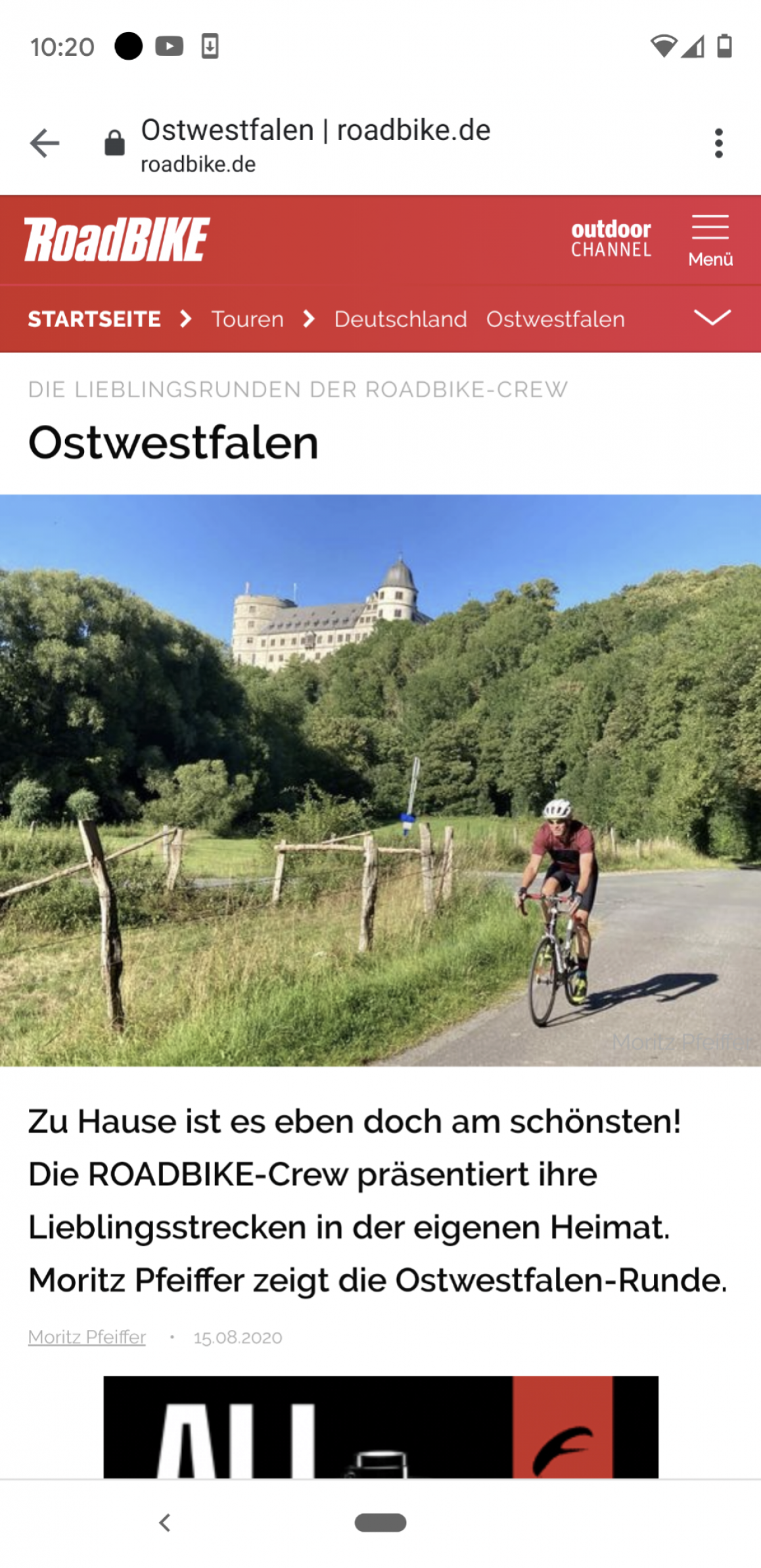 Radtour entlang der Wewelsburg